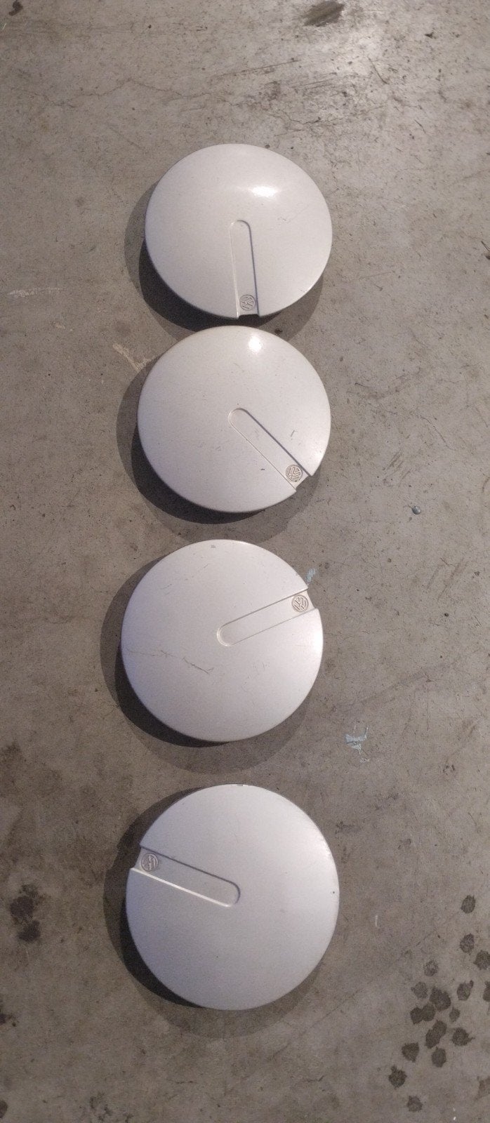 Originele Volkswagen Naafdoppen Set (4 stuks), Ophalen, Gebruikt