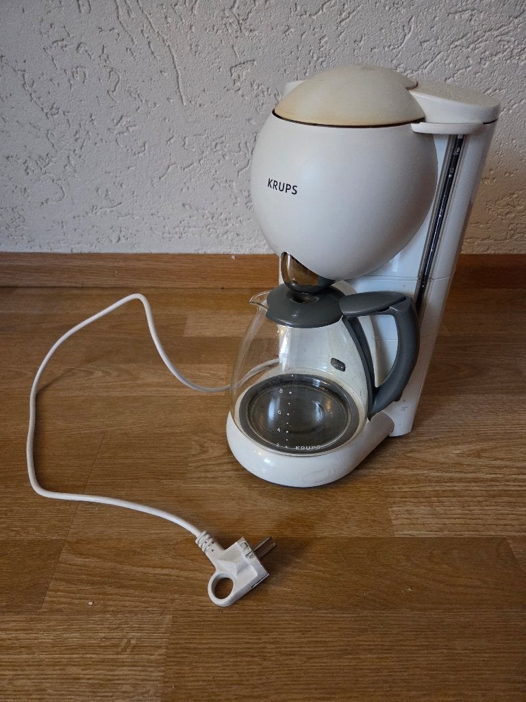 koffiemachine Krups type 176 filterkoffie, Witgoed en Apparatuur, Koffiezetapparaten, Gebruikt, 10 kopjes of meer, Koffiemachine