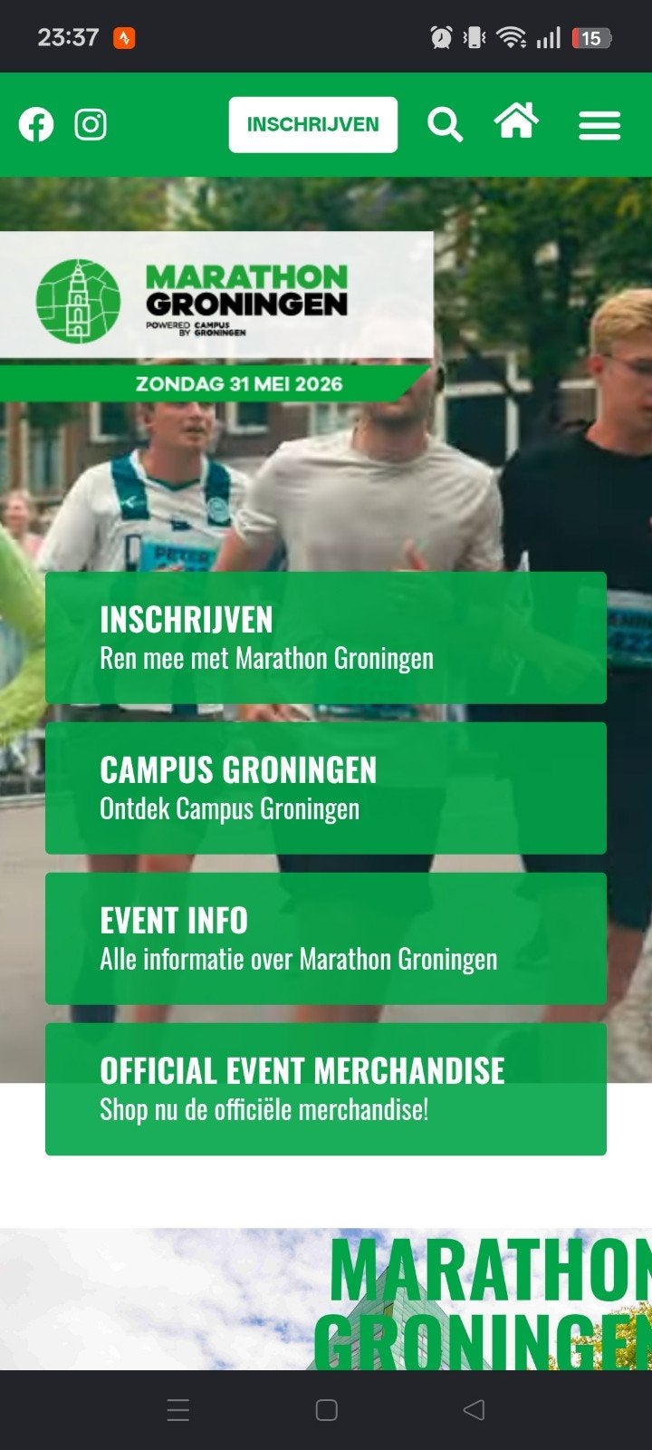 Startbewijs Halve Marathon van Groningen, Eén persoon