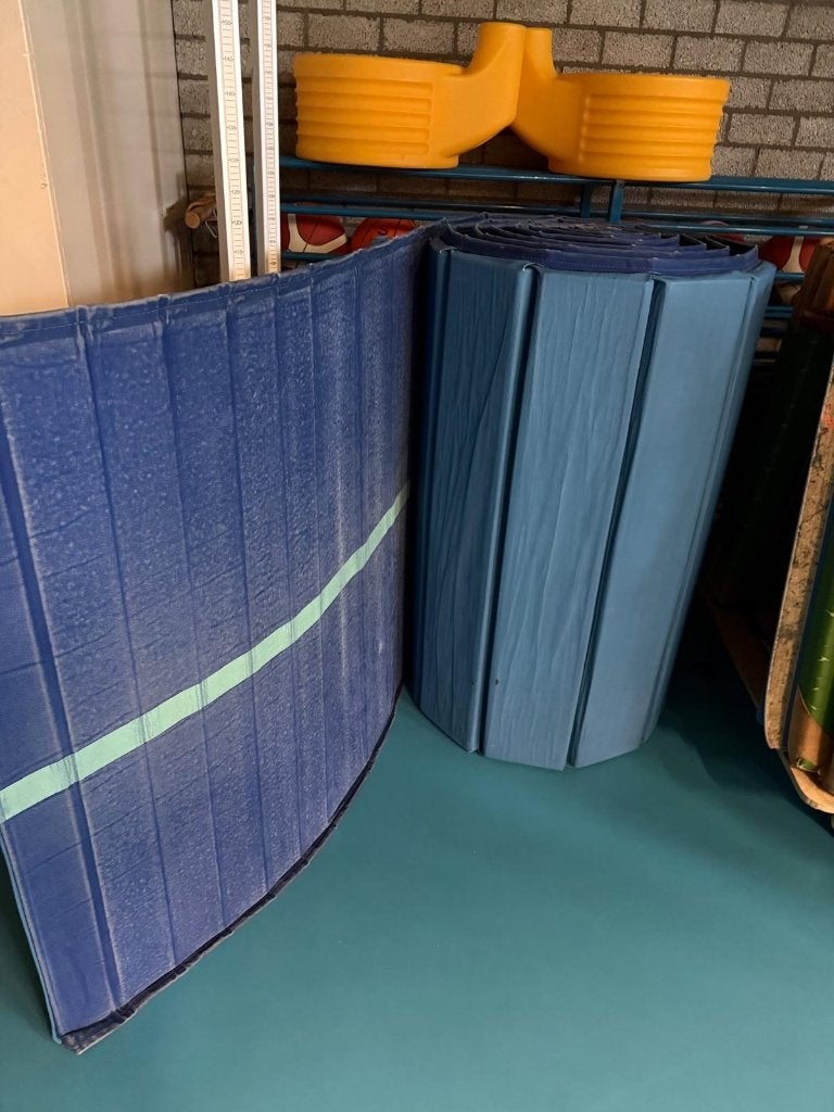 lange mat, Ophalen, Gebruikt, Maat 36 t/m 42, Blauw