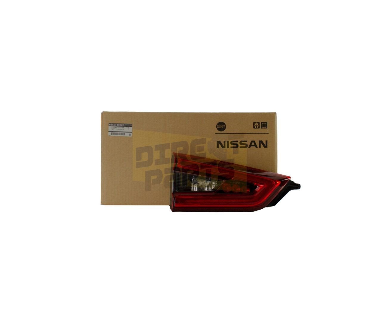 Nissan Qashqai achterlicht Links binnen Origineel!  26555HV0, -, Verzenden, -, Nieuw