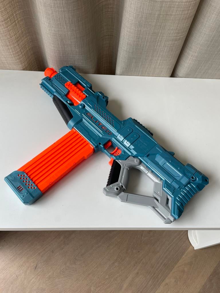 Nerf Elite 2.0 Turbine CS-18 Blaster, Ophalen, Zo goed als nieuw