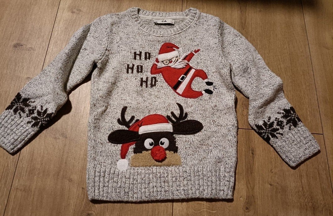 Kersttrui voor jongen C&A maat 122, Kinderen en Baby's, Ophalen, Jongen, Trui of Vest