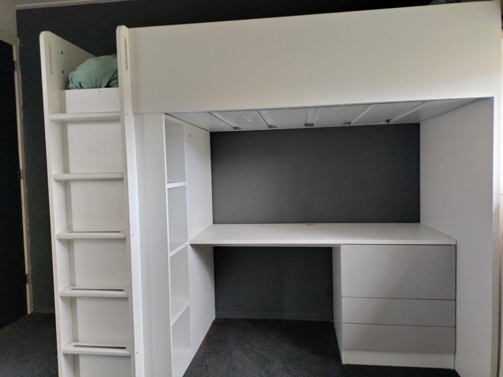 Hoogslaper ikea, Ophalen, Gebruikt, Hoogslaper