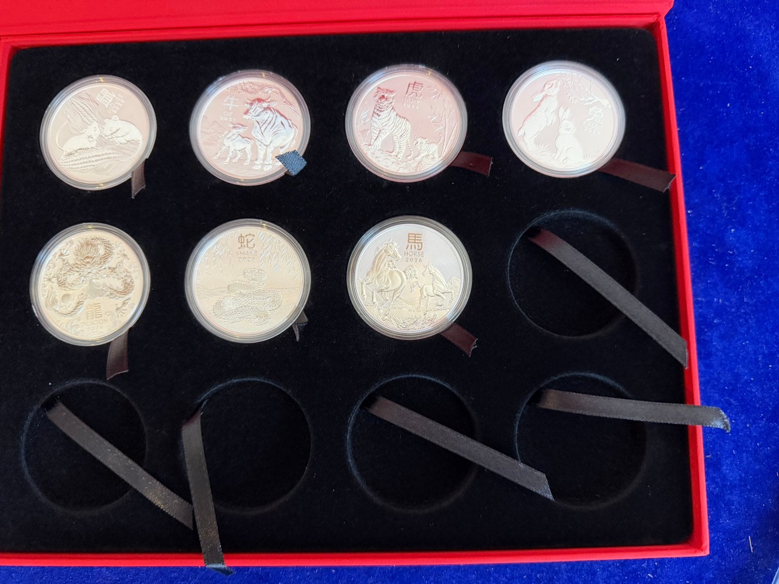 Lunar 3 sets 2020-t/m-2026, Ophalen of Verzenden, Zilver