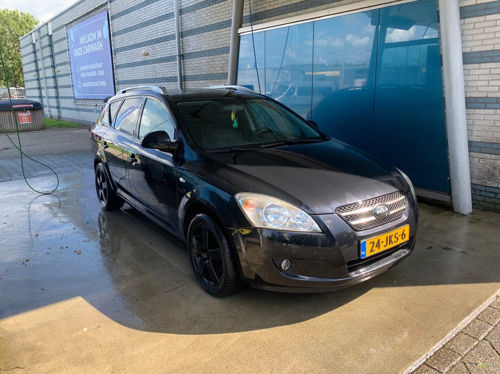 Kia Ceed 1.4 Sporty Wagon ISG 2009 Zwart, moet weg!, Voorwielaandrijving, 4 cilinders, 1396 cc, Zwart