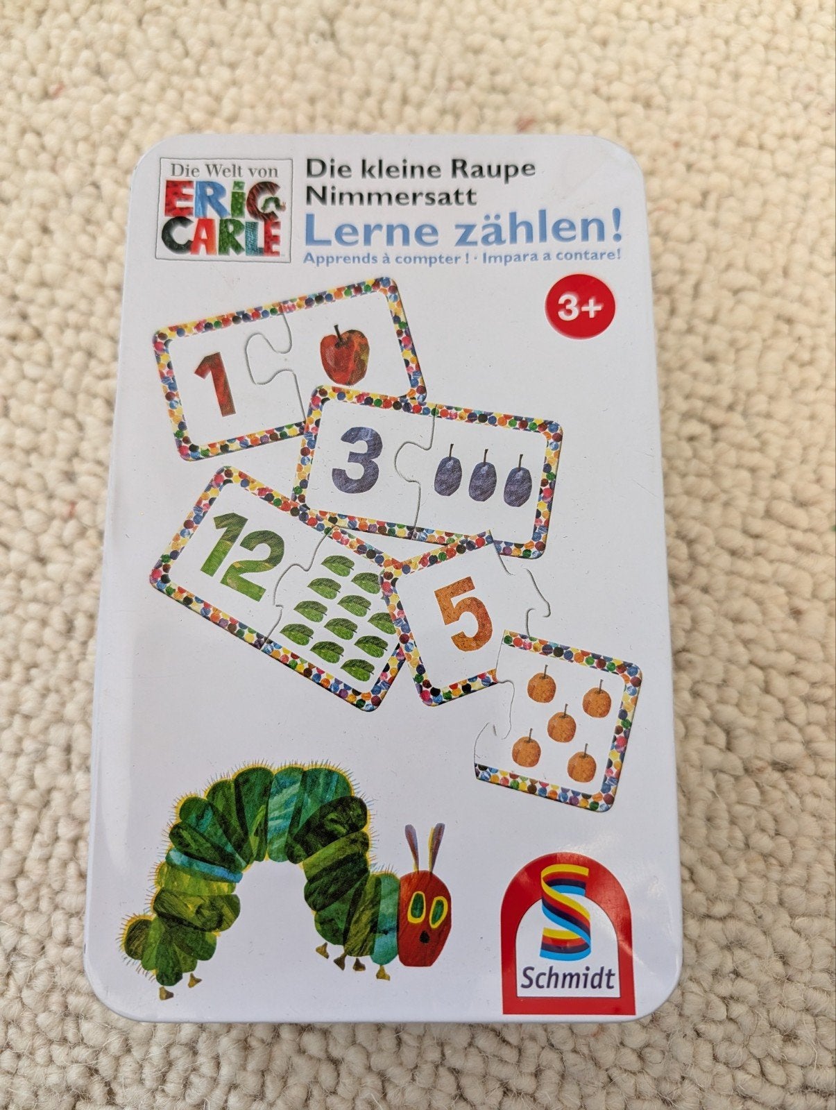 De kleine rups nooitgenoeg: Leren tellen! puzzel, Ophalen of Verzenden, Nieuw, Puzzelen