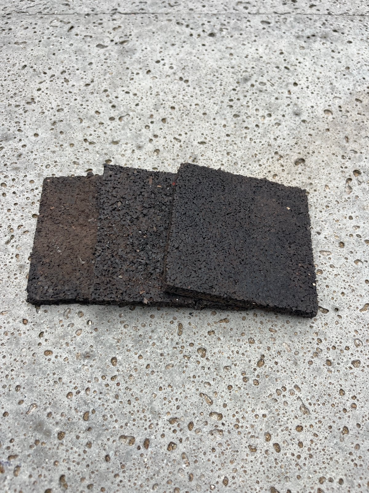 Aquaplan tegeldrager rubber zwart 10x10, Ophalen of Verzenden, Gebruikt