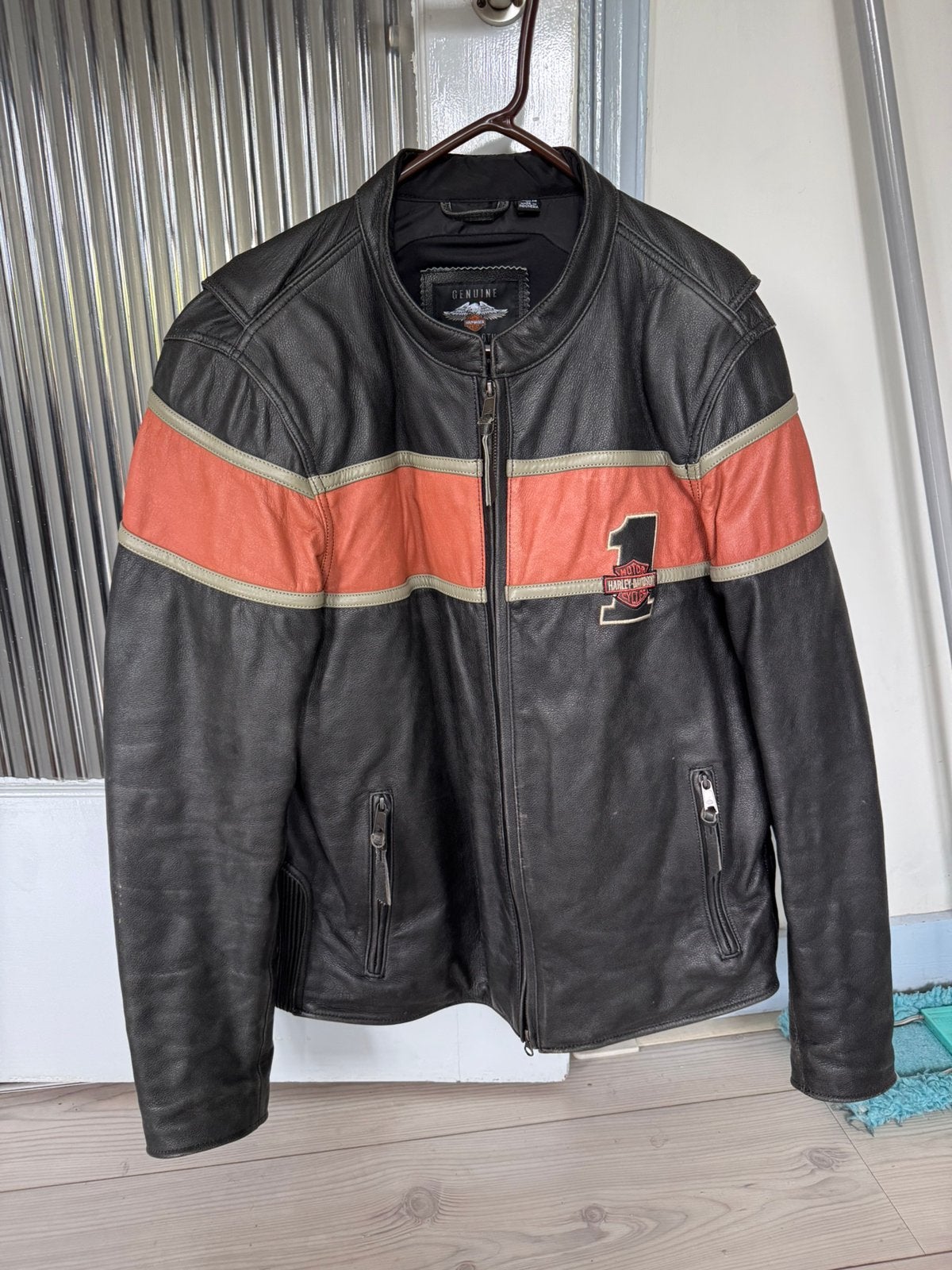 Harley Davidson leren jas, Ophalen, Tweedehands, Jas | leer