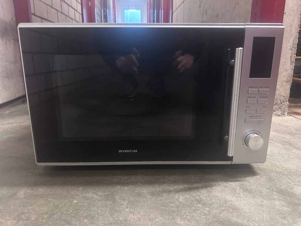 inventum combimagnetron, Witgoed en Apparatuur, Ophalen, Combimagnetron, Zo goed als nieuw, Draaiplateau