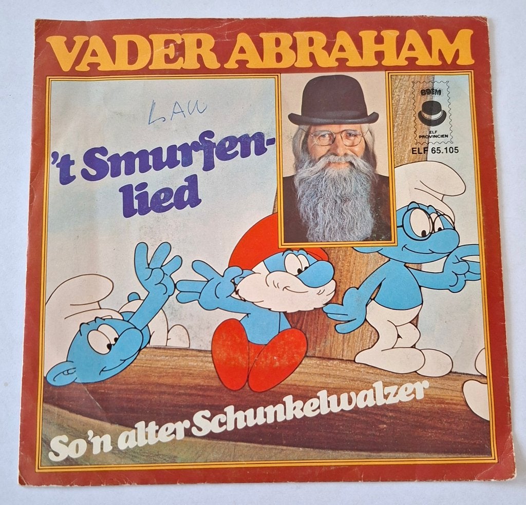 Vader Abraham - 't Smurfenlied, Cd's en Dvd's, Gebruikt, Ophalen of Verzenden, Overige typen, Nederlandstalig