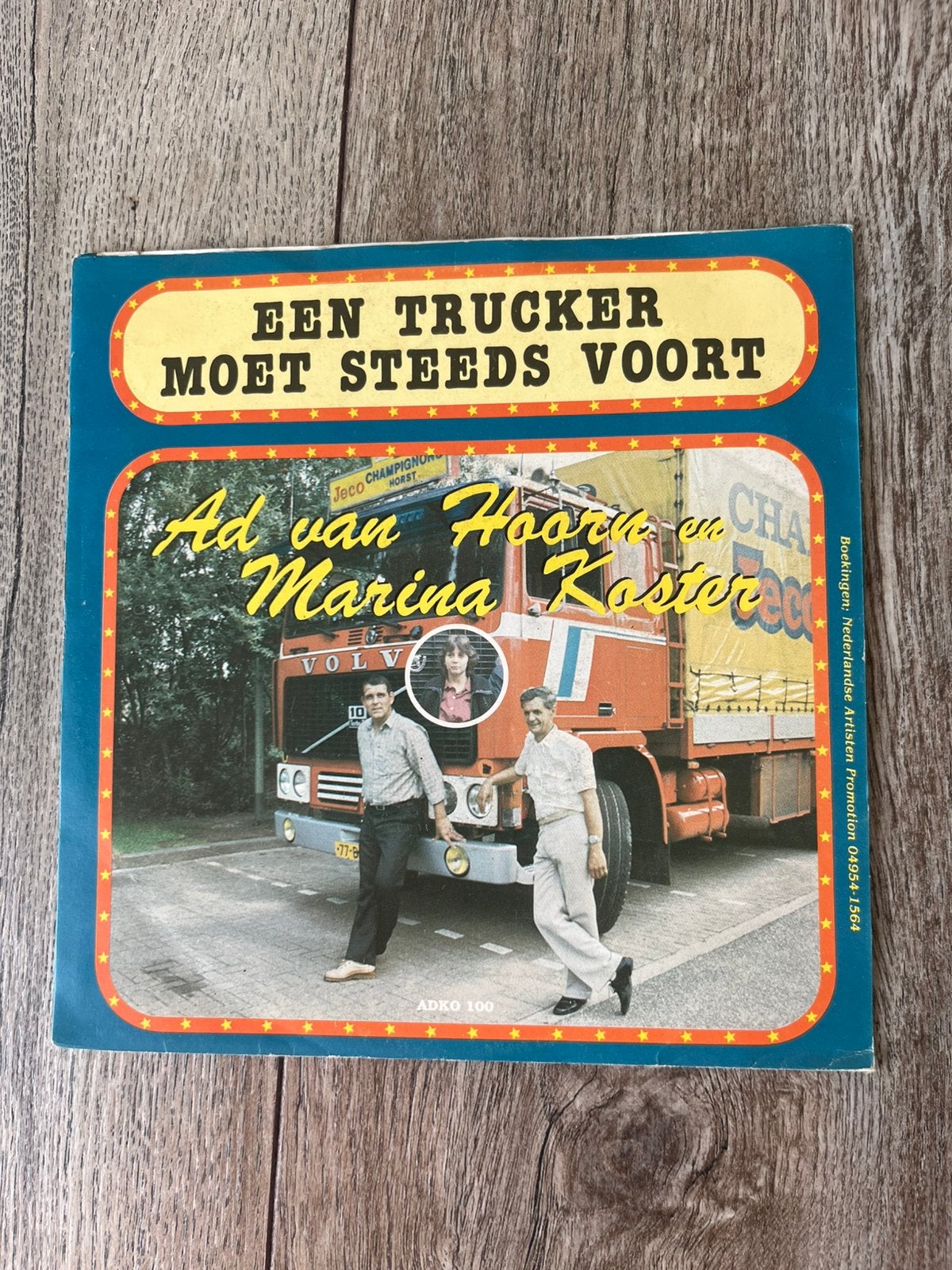 Ad van Hoorn Marina Koster - een trucker moet steeds voort, Ophalen of Verzenden, Zo goed als nieuw, Nederlandstalig