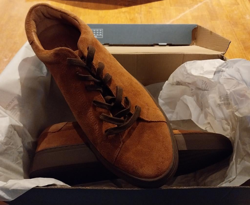 Ralph Lauren schoenen Jermain 44, Kleding | Heren, Schoenen, Nieuw, Sneakers of Gympen, Bruin, Ophalen of Verzenden