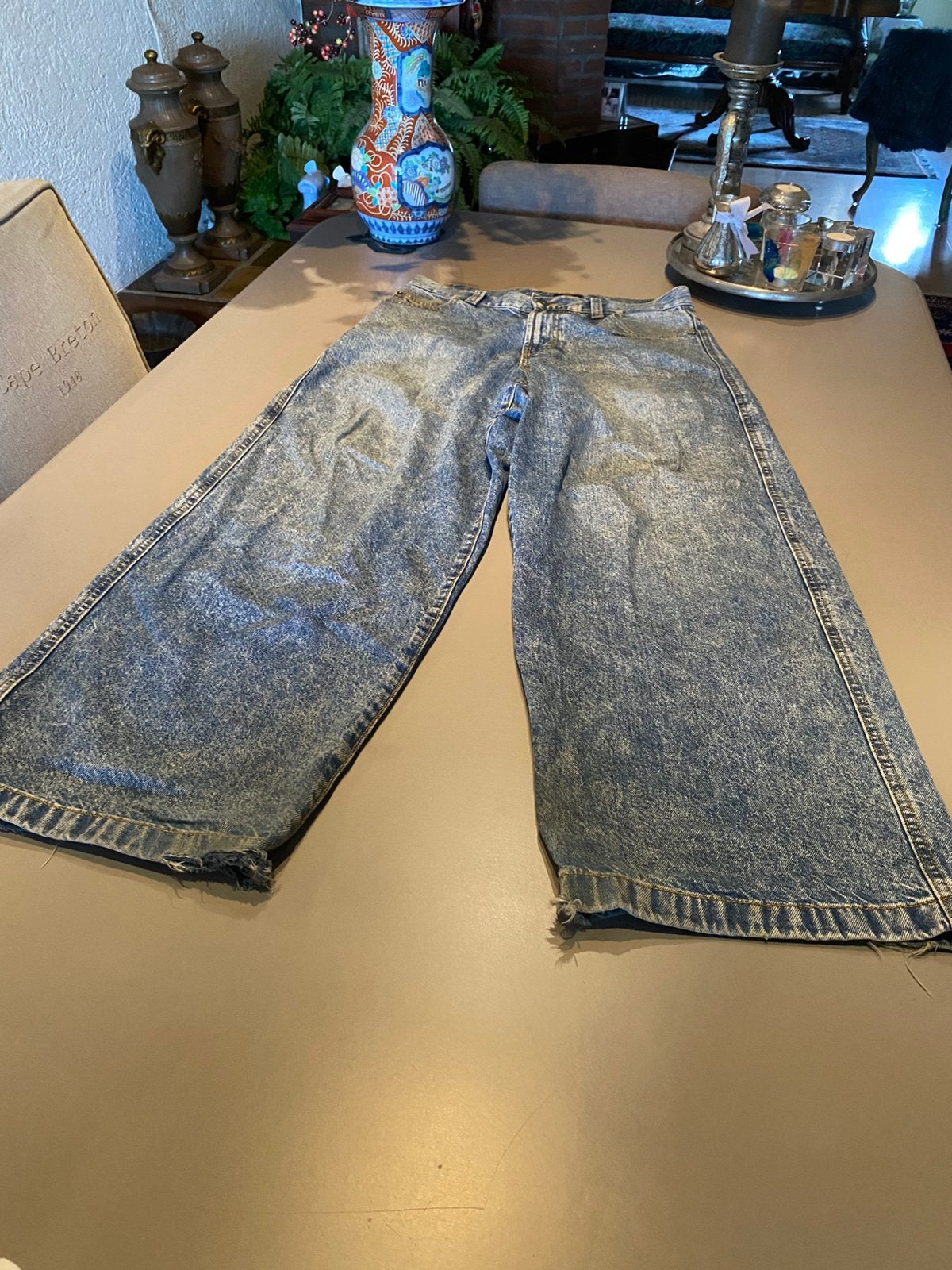 Dickies skatebroek, Ophalen of Verzenden, Zo goed als nieuw, Blauw, Overige jeansmaten