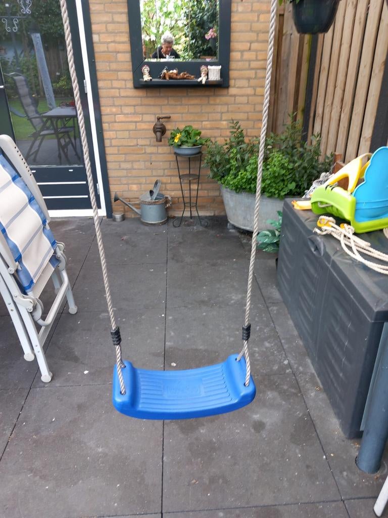 Wickey schommel - Blauw, Ophalen of Verzenden, Gebruikt, Schommel