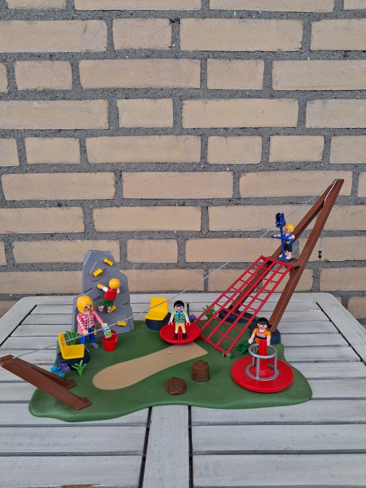 Playmobil Speeltuin met Klimwand en Zipline, Ophalen of Verzenden, Gebruikt, Jongen of Meisje