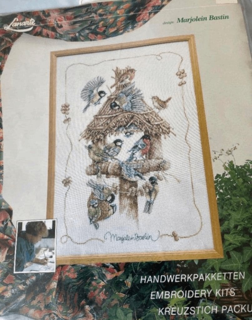 BORDUURPAKKET LANARTE MARJOLEIN BASTIN VOGELHUISJE 34274, Verzenden, Nieuw, Handborduren, Borduurpakket