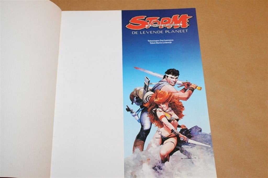 Storm 6 — De Levende Planeet [1e Druk 1986], Eén stripboek, Ophalen of Verzenden, Gelezen