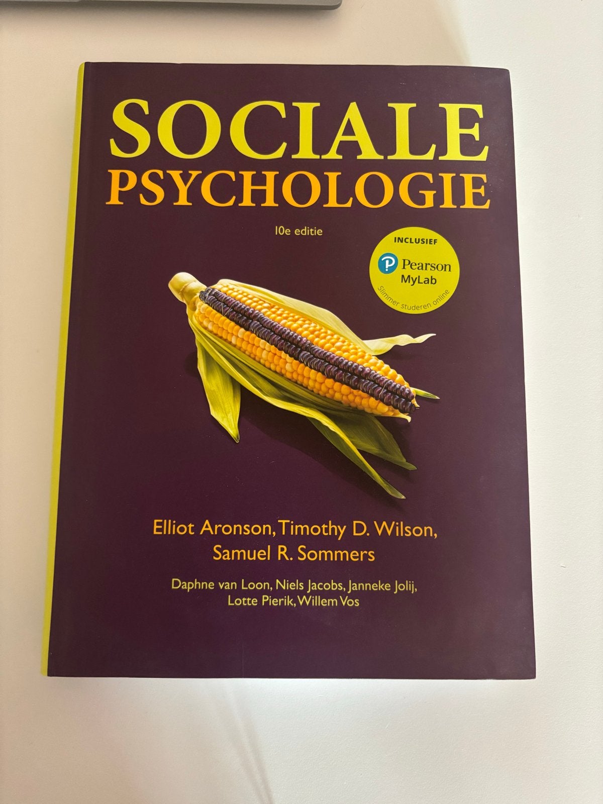 Sociale Psychologie - 10e editie (Pearson MyLab inbegrepen), Ophalen of Verzenden, Gamma, Zo goed als nieuw, HBO