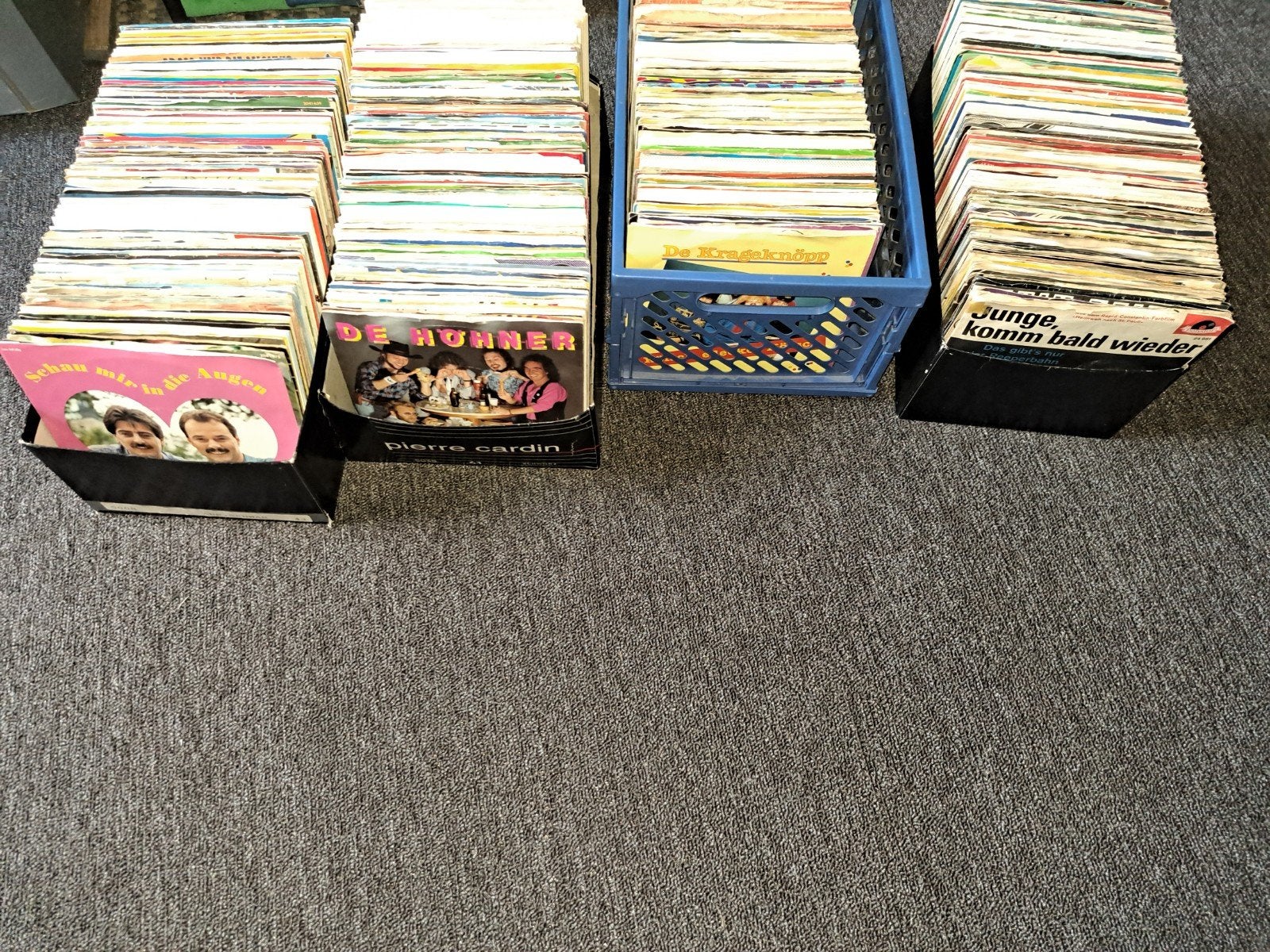 500 Duitse en Kolsche Karnaval singles, Gebruikt, 7 inch, Overige typen, Schlager