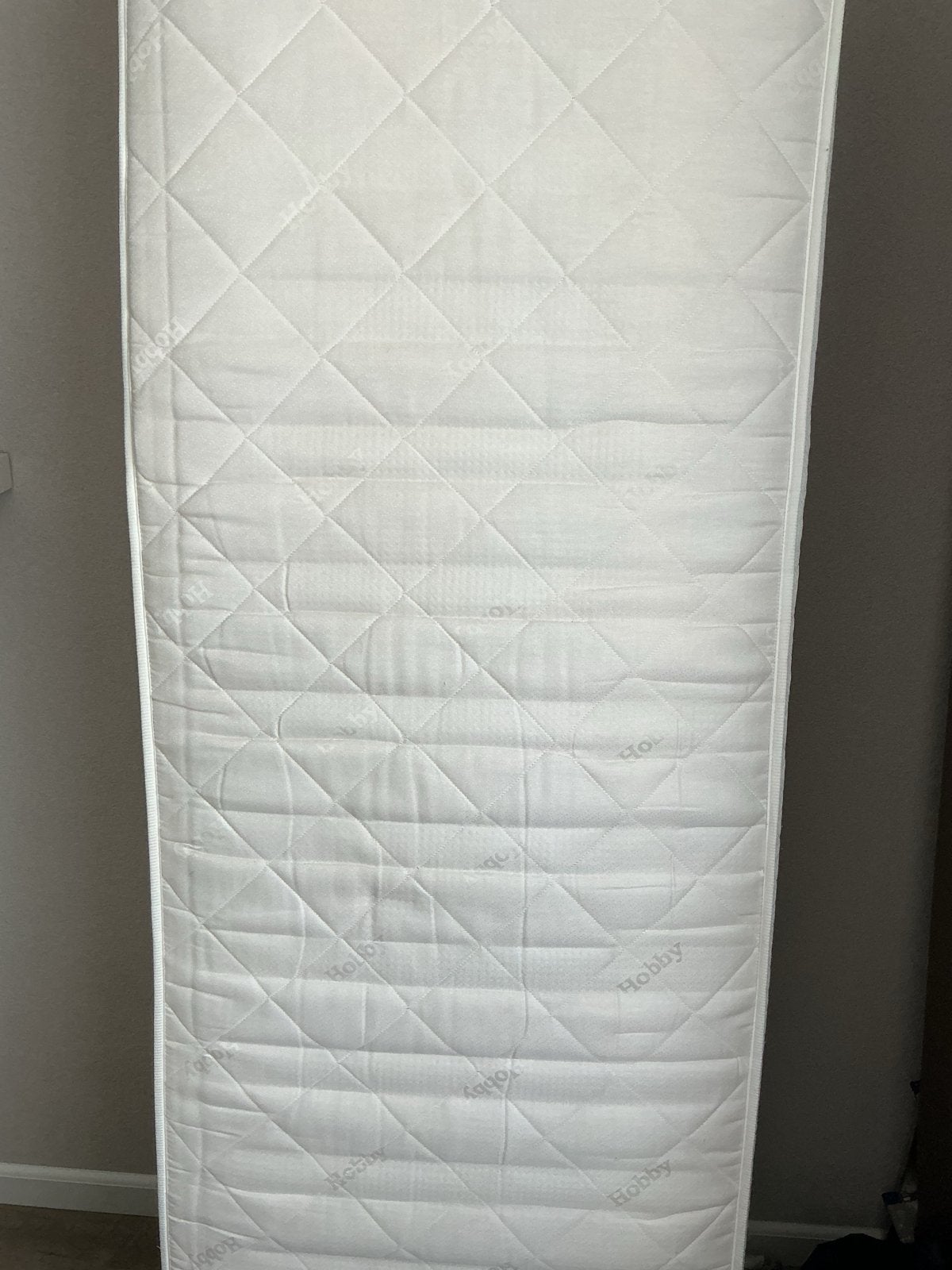 Hobby matrassen  caravan  bed 130/200, Ophalen, Gebruikt, Eenpersoons, Overige maten