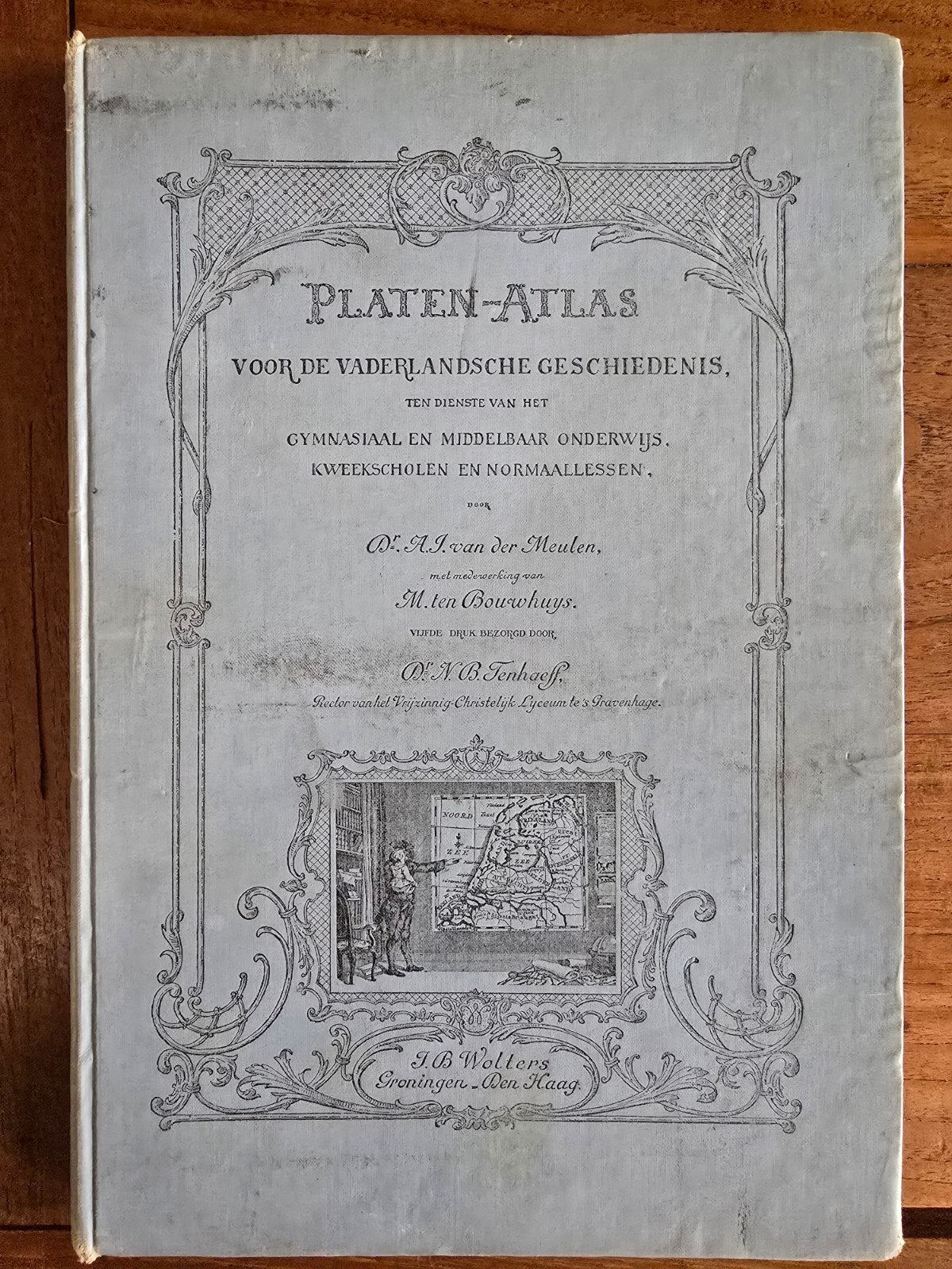 Plaat-Atlas Vaderlandse Geschiedenis - W.A.A. van der Meulen, Ophalen of Verzenden, 20e eeuw of later, Gelezen, W.A.A. van der Meulen, M. ten Bouwhuys, W.W.B. Tenhaeff