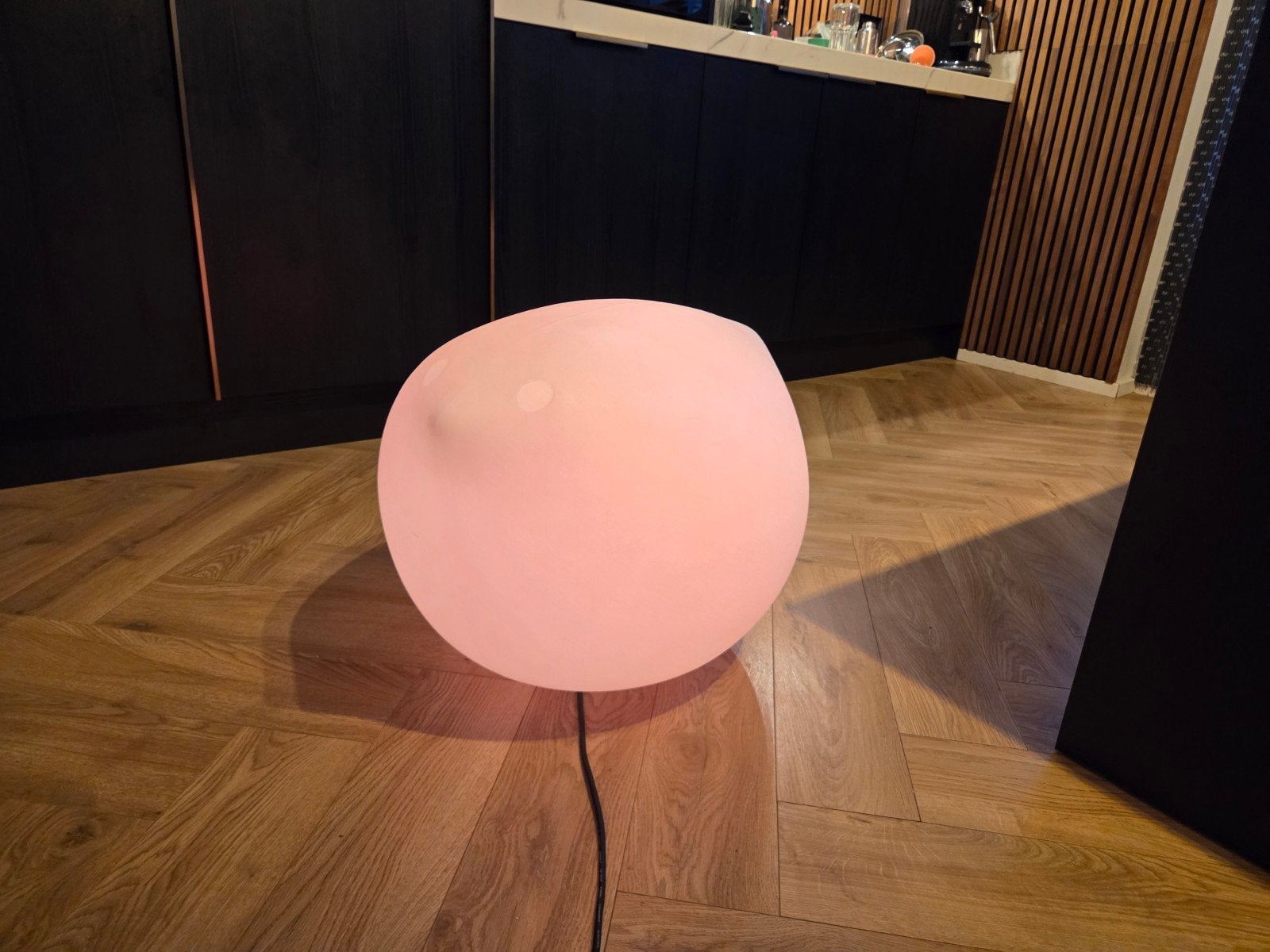 Hülsta Moon Birdy Vloerlamp - Sfeervolle LED Verlichting, Ophalen, Kunststof, Gebruikt, Overige fittingen
