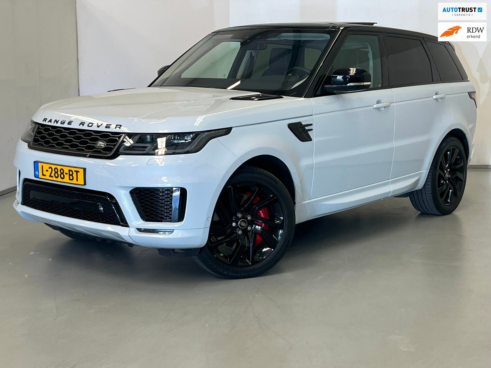 Land Rover Range Rover Sport 5.0 V8 SC Autobiography / BTW /, Auto's, Automaat, Gebruikt, Adaptive Cruise Control, Wit