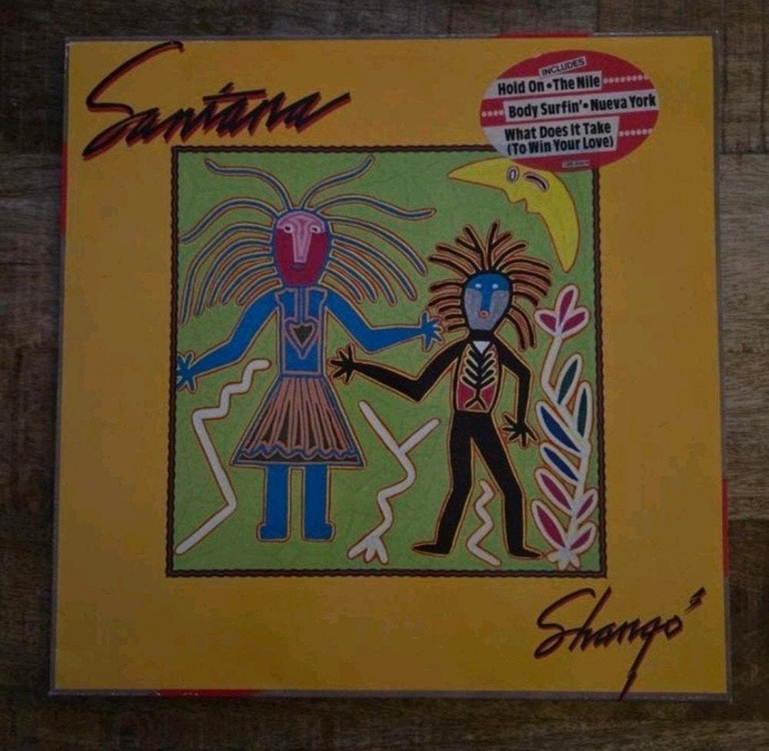 Lp santana shango, Cd's en Dvd's, Vinyl | Rock, Ophalen of Verzenden