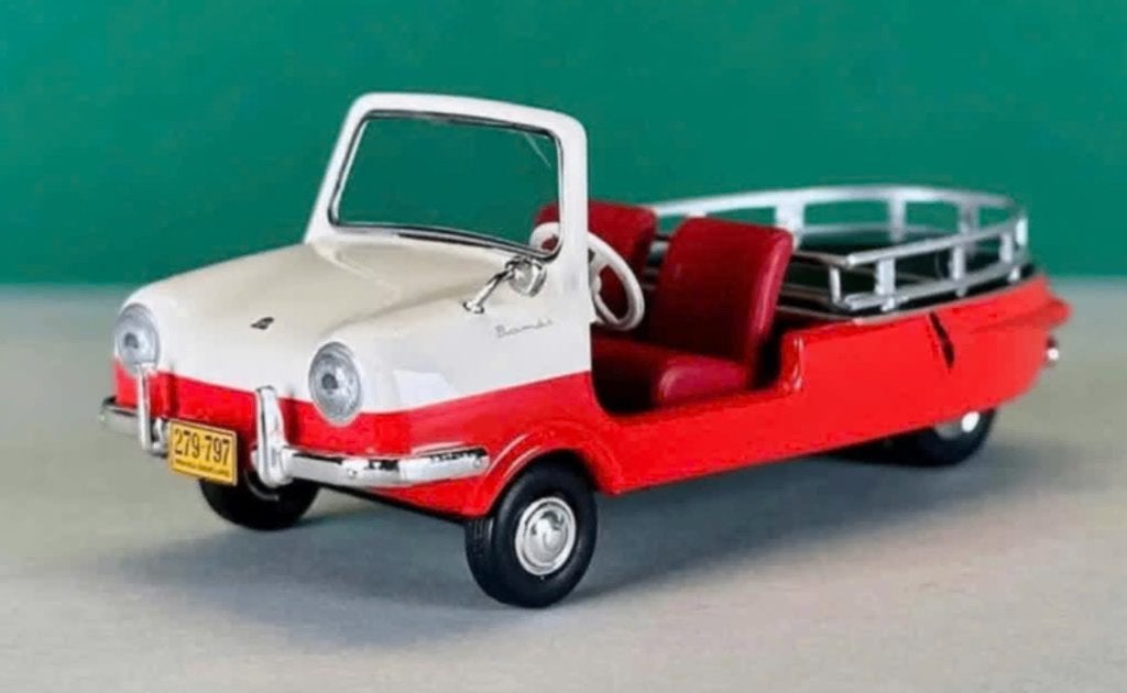Bambi Sporty 1962 schaal 1/43 MICRO d'antan auto's # 79, Hobby en Vrije tijd, Modelauto's | 1:43, Ophalen of Verzenden, Nieuw