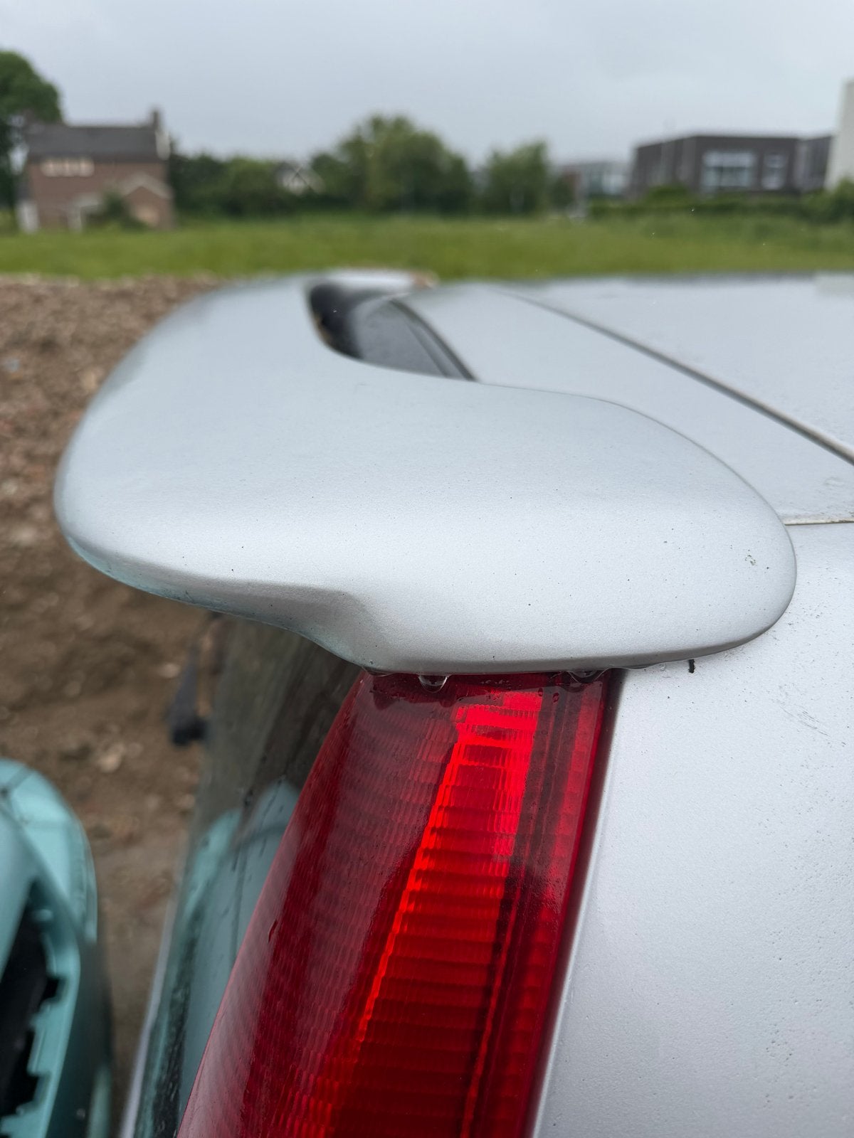 Achterspoiler voor Volvo V70R classic - Zilverkleurig, Ophalen