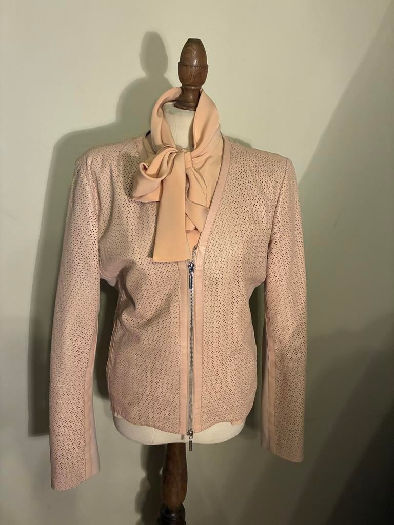 ARMA LEDER JASJE NUDE, Overige kleuren, Verzenden, Maat 42/44 (L), Zo goed als nieuw