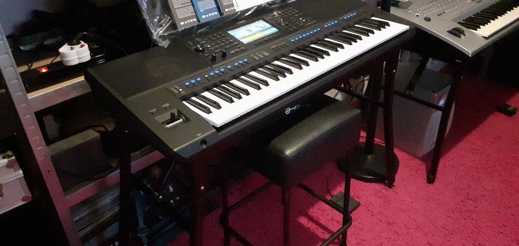 YAMAHA SX900+pedaal+USB-stick+standaard+veel software+krukje, Ophalen, 61 toetsen, Yamaha, Zo goed als nieuw