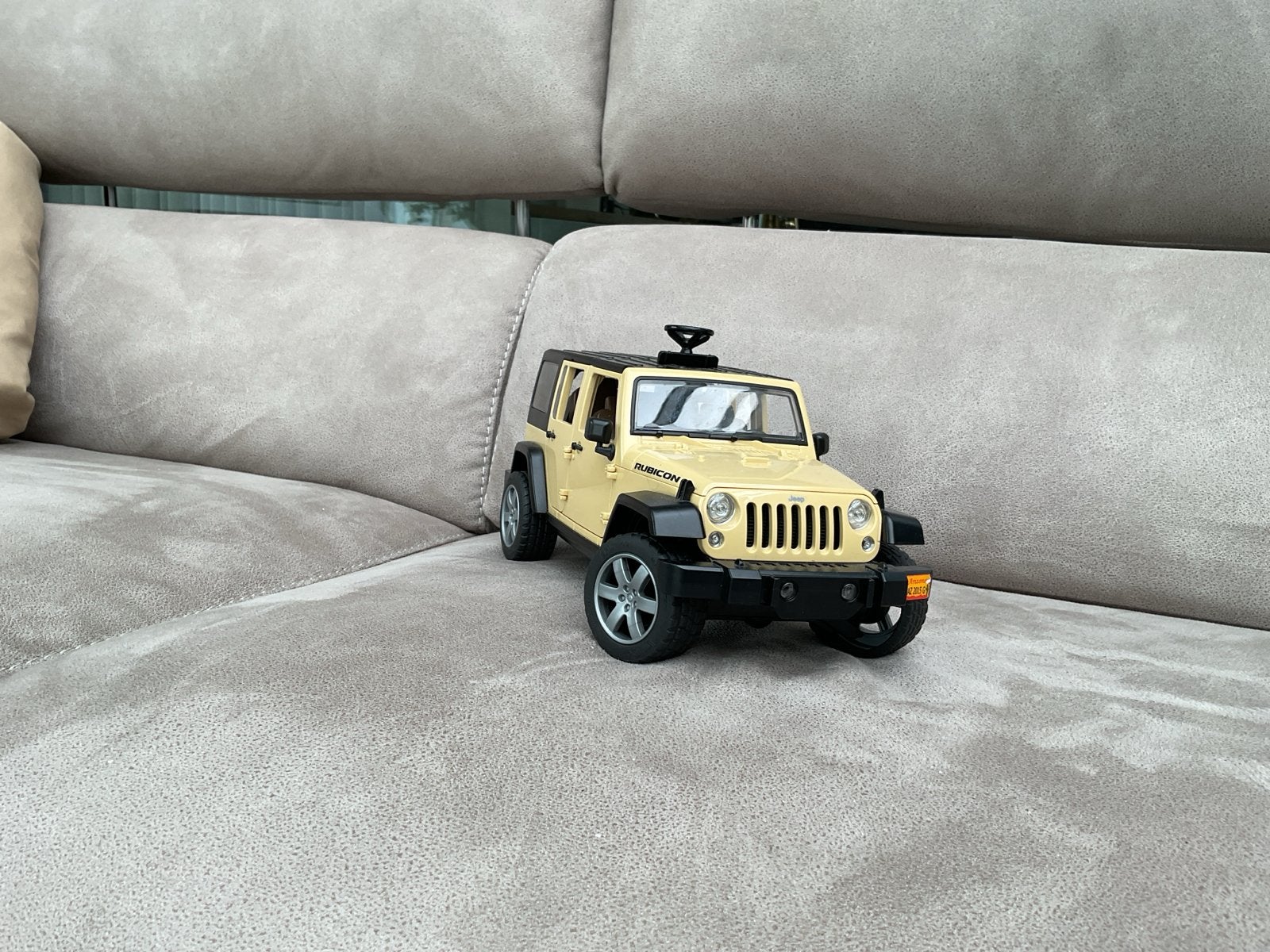 Bruder Jeep Rubicon Speelgoedauto, Ophalen of Verzenden, Gebruikt