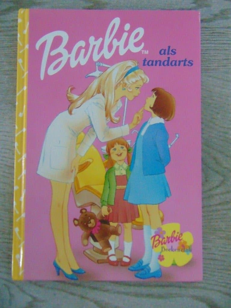 Barbie als tandarts - hardcover boek boekenclub, Boeken, Kinderboeken | Jeugd | onder 10 jaar, Ophalen of Verzenden, Zo goed als nieuw