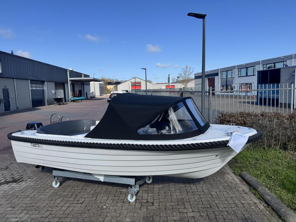 Demo aanbieding Mastra 500 vaarklaar met 15 pk Tohatsu efi, Watersport en Boten, Industriepark 5A, Nautica bolsward, Nieuw, Info@nauticabolsward.nl