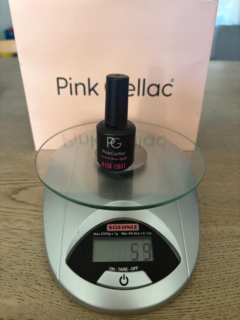 Pink Gellac base coat pro, Ophalen of Verzenden, Zo goed als nieuw, Overige kleuren, Handen en Nagels