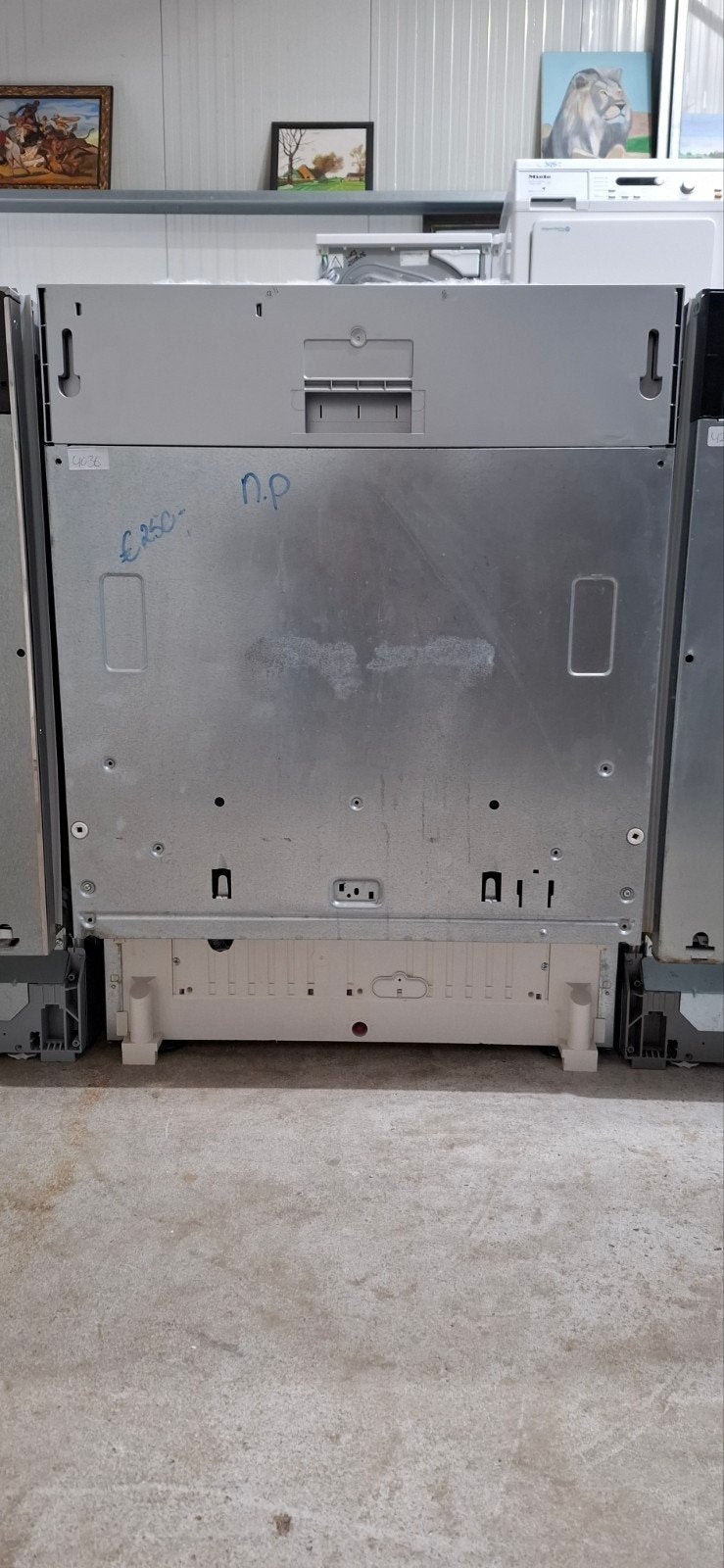 Whirlpool inbouw vaatwasser, 6 maand garantie 4036, Ophalen, Minder dan 10 liter, Refurbished, Inbouw
