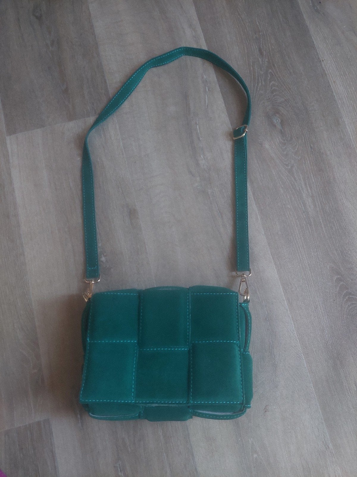 Notre-V Handtas, schoudertas, damestas, tas, handtas, Ophalen of Verzenden, Nieuw, Groen, Handtas