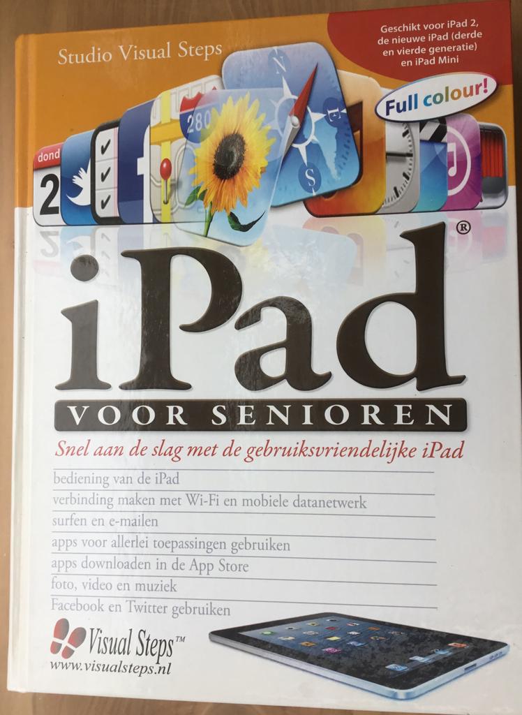 iPad voor Senioren - Studio Visual Steps, Boeken, Studieboeken en Cursussen, Zo goed als nieuw, Overige niveaus, Ophalen of Verzenden