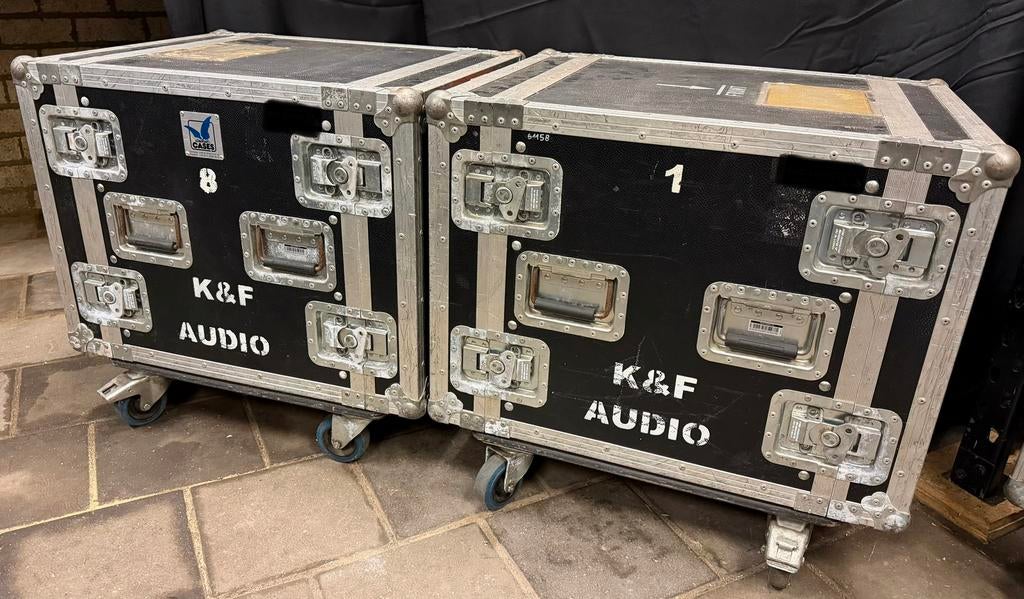10HE Heavy Duty Rack Flightcase (zeer degelijk!), Muziek en Instrumenten, Ophalen, Zo goed als nieuw, Overige instrumenten, Flightcase