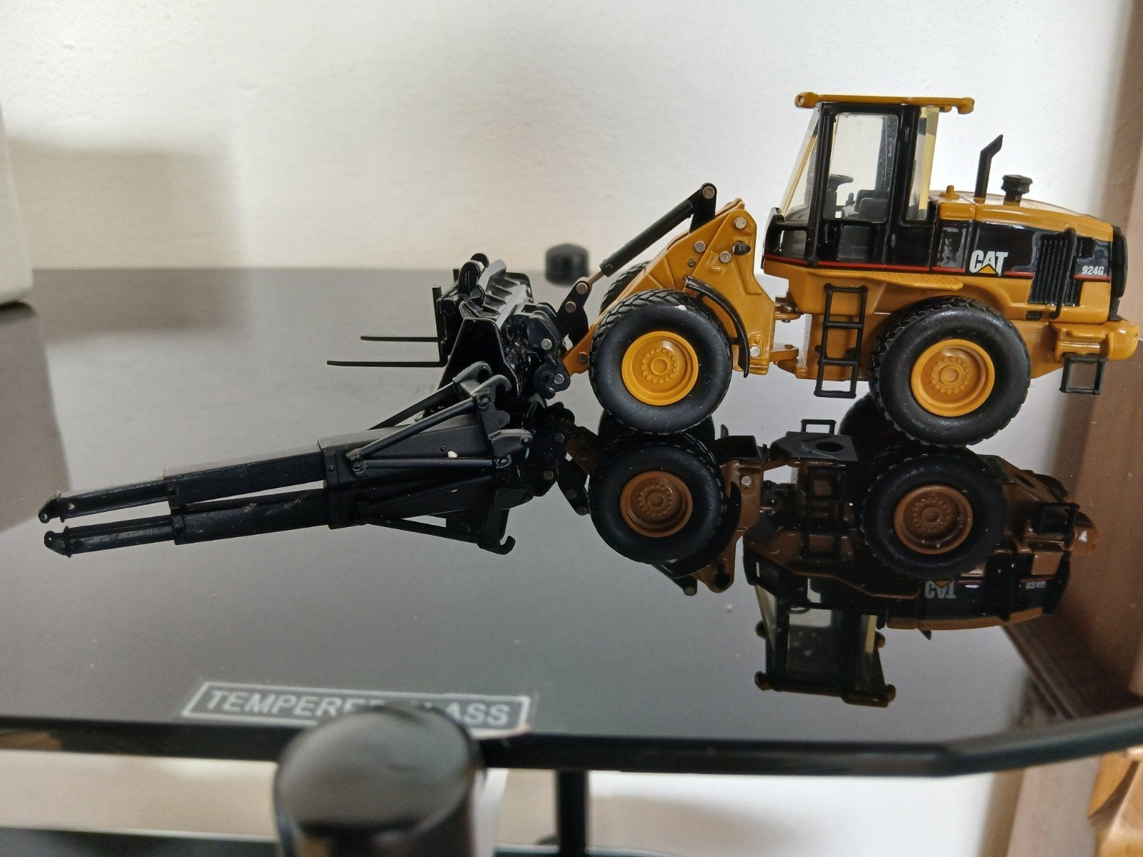 Caterpillar shovel met giek en palletlepels - Nieuw in doos, Ophalen of Verzenden