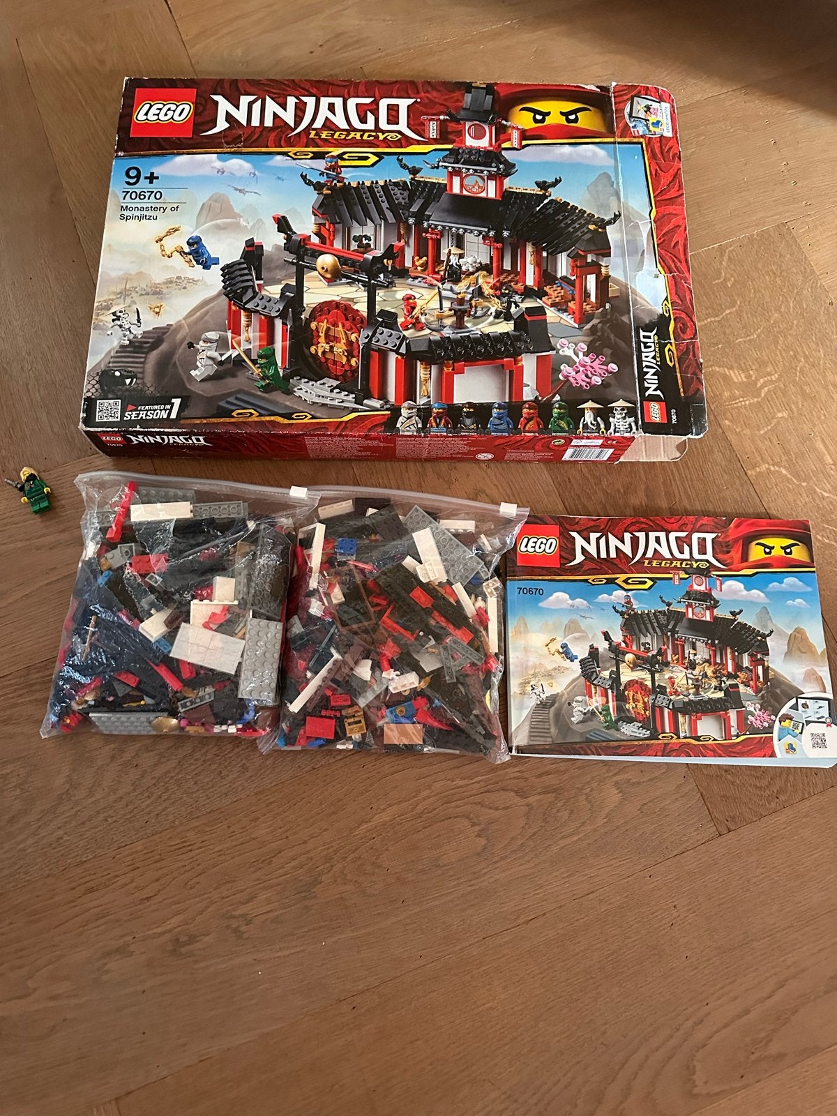 LEGO Ninjago Legacy 70670 Klooster van Spinjitzu, Gebruikt, Lego, Ophalen of Verzenden, Inclusief doos