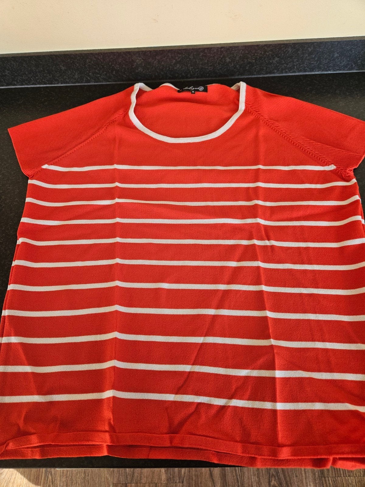 La Ligna gestreept shirt, maat XL, Maat 42/44 (L), Ophalen of Verzenden, Zo goed als nieuw, Korte mouw