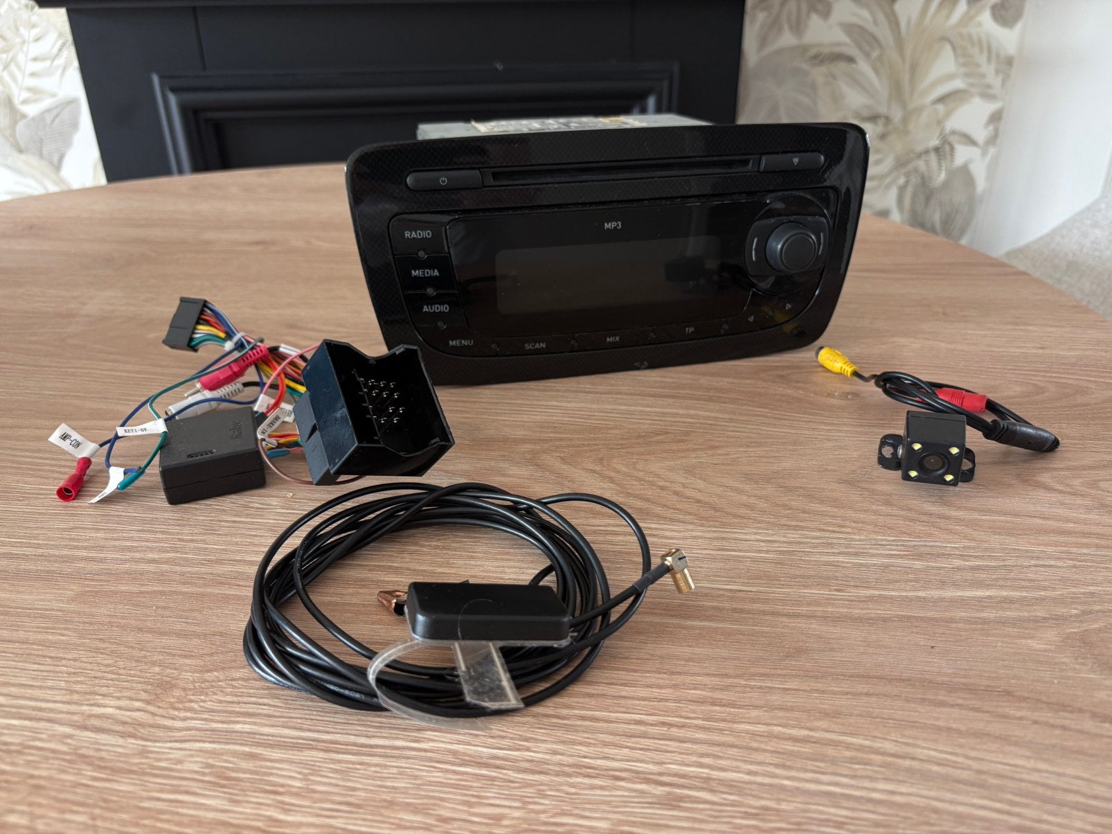Radio Seat Ibiza 6J, Auto diversen, Autoradio's, Ophalen, Gebruikt