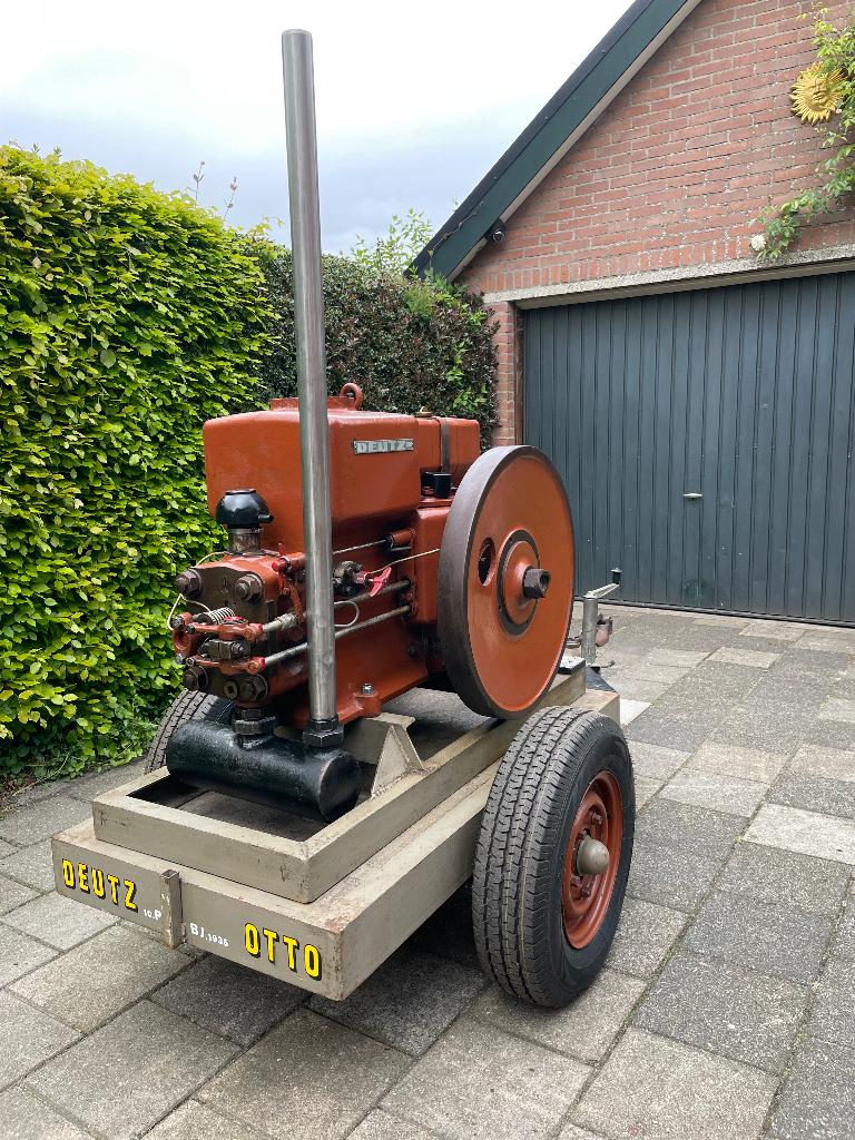 Stationaire motor Deutz Otto MAH 516, Ophalen, Gebruikt