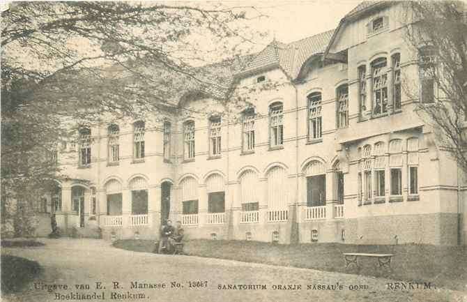 301-231-007 Renkum Sanatorium Oranje Nassau oord, Verzenden, Voor 1920, Gelderland