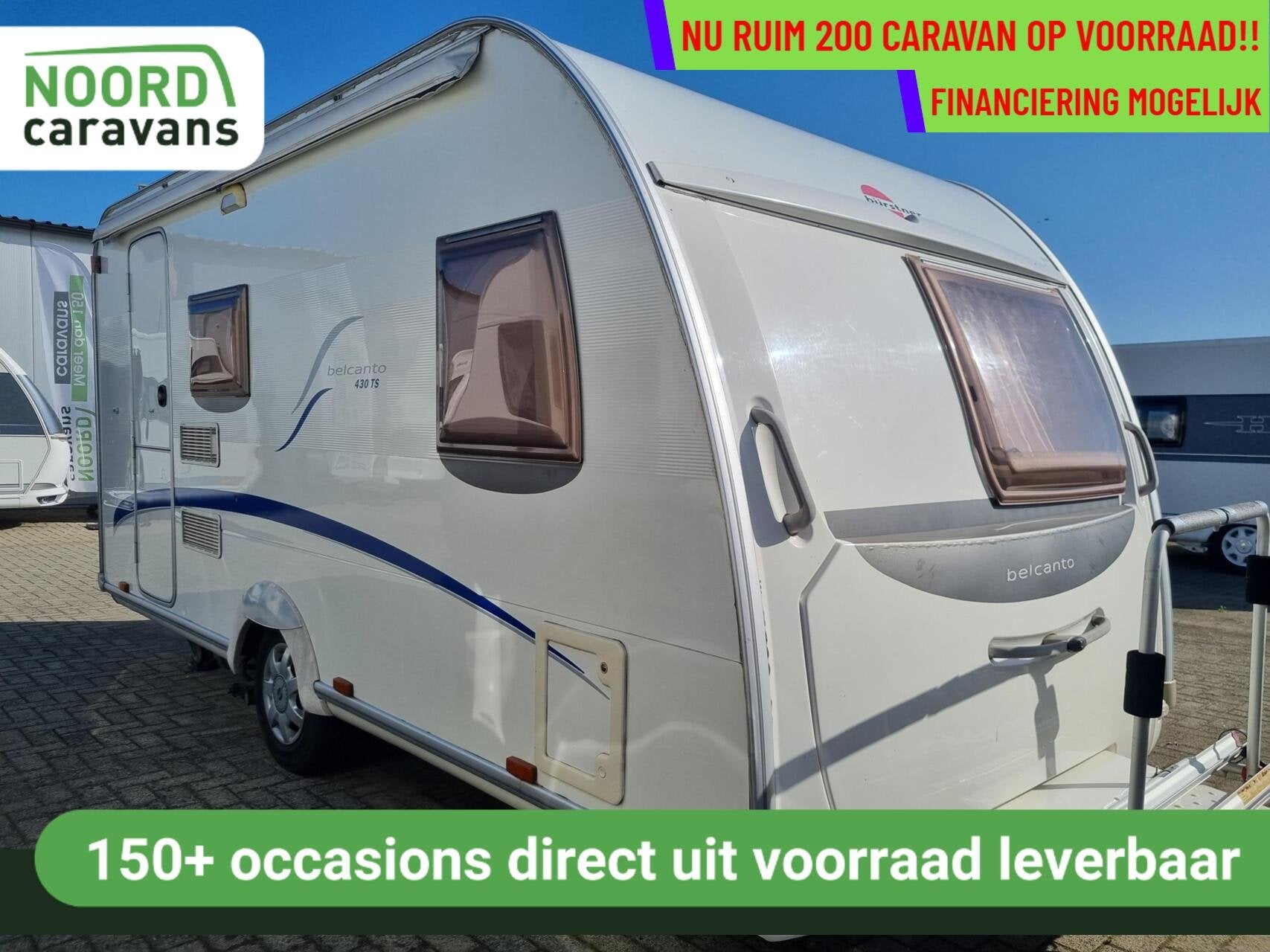 Buerstner BELCANTO 430 TS MOVER + ZAKLUIFEL + VOORTENT, Caravans en Kamperen, Caravans, Bedrijf, Bürstner, 6 tot 7 meter, Mover