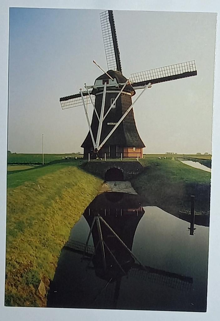 Uithuizermeeden ( Gron. ) Molen De Goliath, Verzamelen, Ansichtkaarten | Nederland, Ophalen of Verzenden, 1980 tot heden, Ongelopen