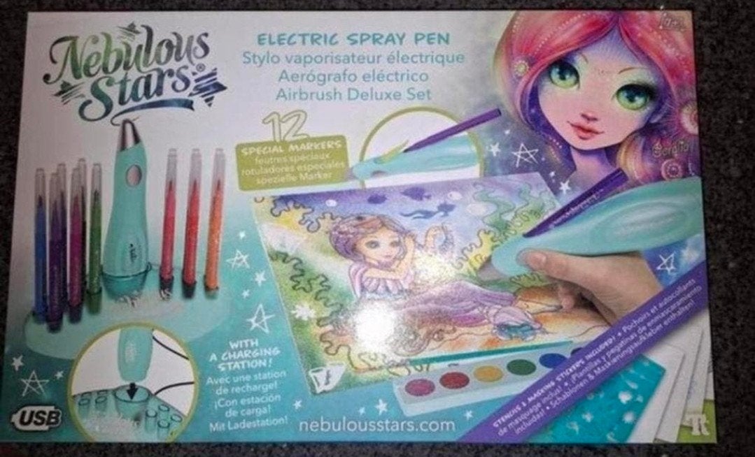 Nebulous Stars Airbrush Deluxe Set - Zo goed als nieuw, Ophalen of Verzenden